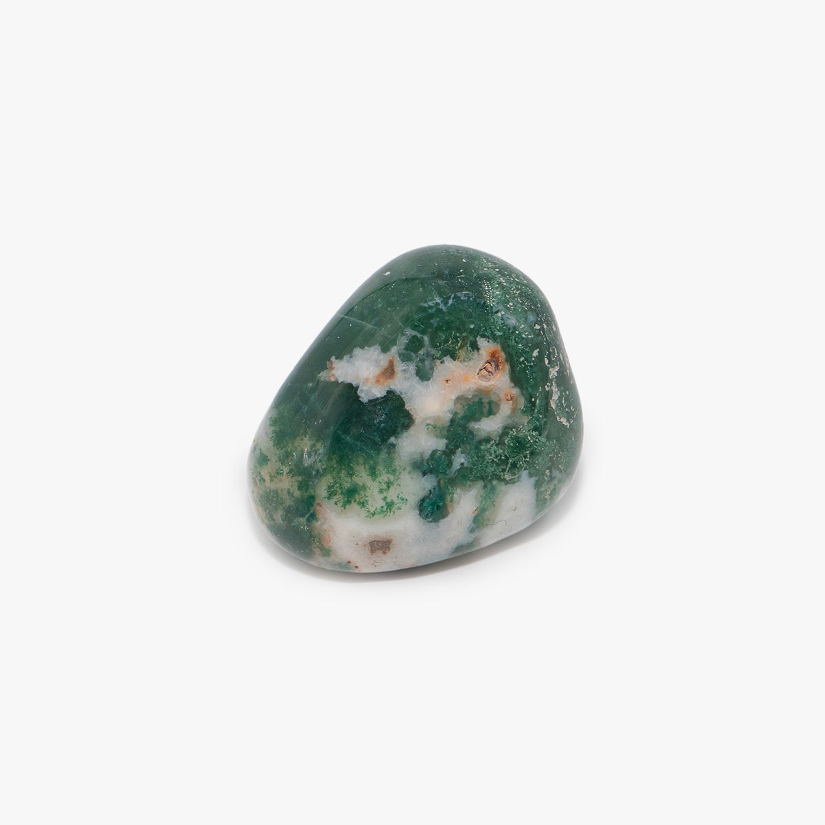 Pierre roulée Agate Mousse - SLOYA
